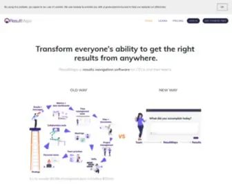 Resultmaps.com(ResultMaps) Screenshot
