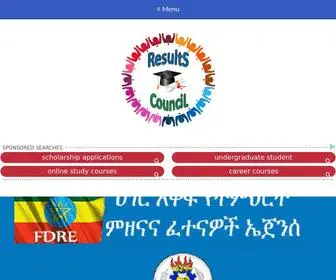 Resultscouncil.com(Results Council) Screenshot