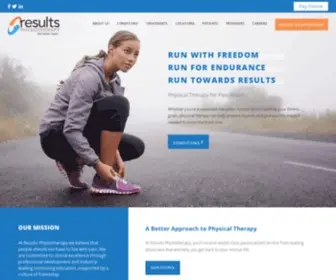 Resultspt.com(Physical Therapy) Screenshot