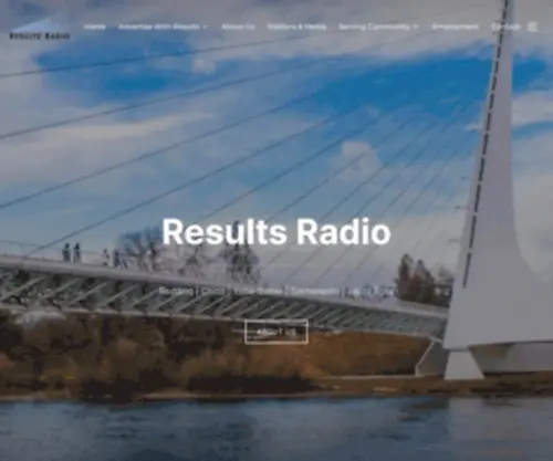 Resultsradio.com(RESULTS RADIO) Screenshot