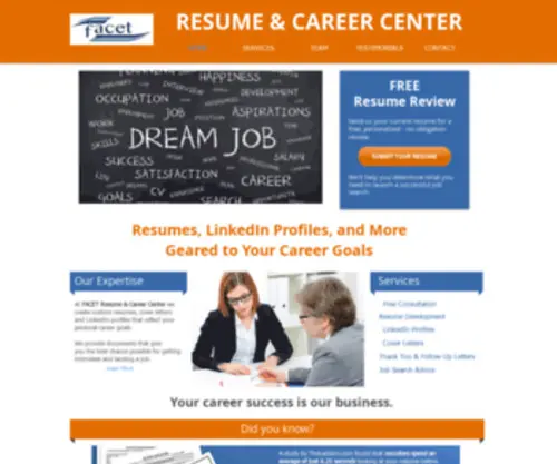 Resume-2-Career.com(Resume Writing Services) Screenshot