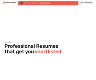 Resumeble.com(Get career advice along with services from the professional resume writers online. Resumeble) Screenshot