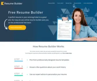 Resumebuilder.org(Create a Professional Resume) Screenshot