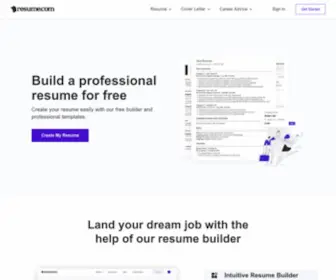 Resume.com(Easy Resume Builder) Screenshot