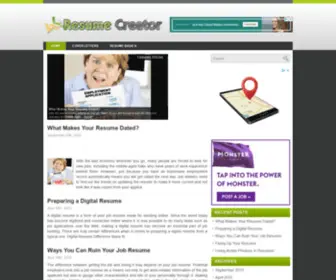 Resumecreator.com(Resumecreator) Screenshot