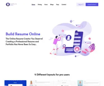 Resumecreator.xyz(Build Resume Online) Screenshot