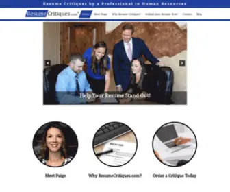 Resumecritiques.com(Resume critiques by a Certified Professional Resume Writer) Screenshot