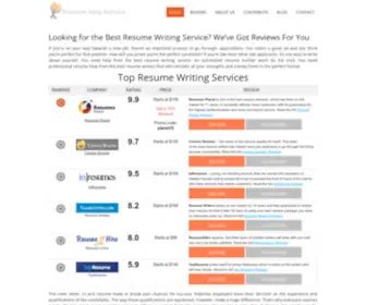 Resumehelpservices.com(Best Resume Writing Service Reviews) Screenshot