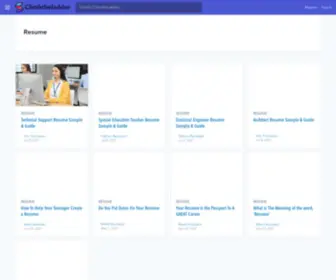 Resumeindex.com(Resume Examples) Screenshot