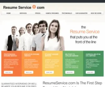 Resumeservice.com(Resume service) Screenshot