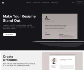 Resumeway.com(Make Your Resume Stand Out) Screenshot