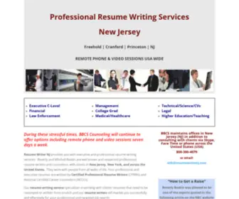 Resumewriternj.com(Professonal Resume writing) Screenshot