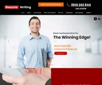 Resumewriting.com.au(Resume Writing) Screenshot