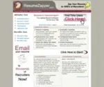 Resumezapper.com Screenshot