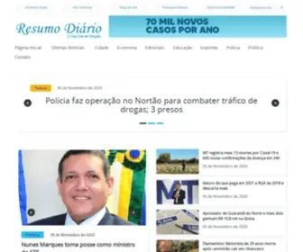 Resumodiario.com.br(Diário) Screenshot