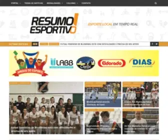 Resumoesportivo.com.br(Esporte local em tempo real) Screenshot