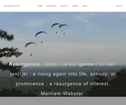 Resurgenceppg.com(RESURGENCE PPG) Screenshot