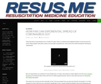 Resus.me(Resuscitation Medicine from Dr Cliff Reid) Screenshot