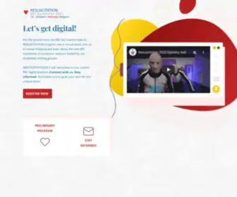 Resuscitation2020.eu(Resuscitation 2020) Screenshot