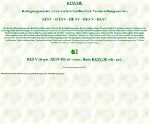 Resv.de(Spülmobil) Screenshot