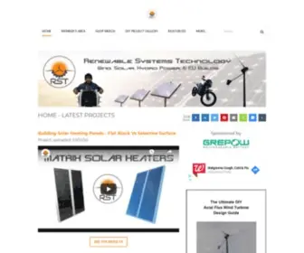 Resystech.com(Renewable Systems Technology) Screenshot