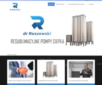 Reszewski.pl(Nowoczesne pompy ciepła) Screenshot