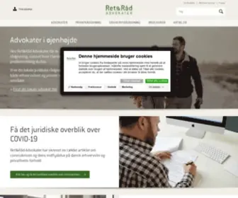 Ret-Raad.dk(Ret&Råd Advokater) Screenshot