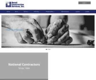 Retail-Construction.com(National Contractors) Screenshot