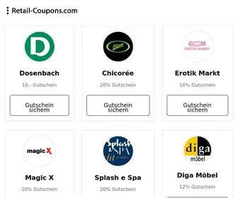 Retail-Coupons.com(Give effectively and save lives) Screenshot