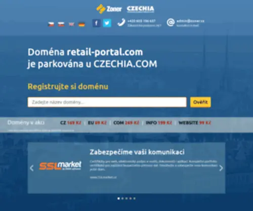 Retail-Portal.com(Naše) Screenshot