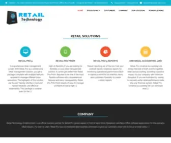 Retail-Tec.com(Retail Technology) Screenshot