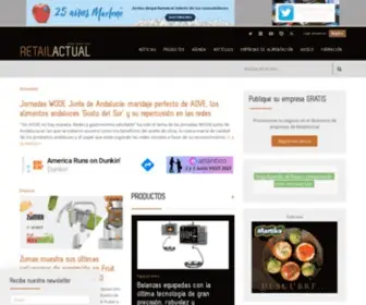 Retailactual.com(Portal sobre producción y distribución alimentaria) Screenshot