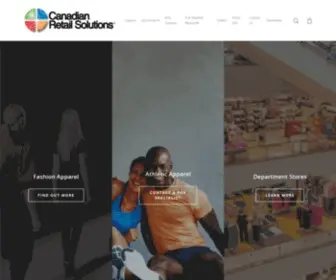 Retailbycrs.com(Canadian Retail Solutions Inc) Screenshot