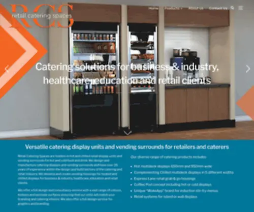 Retailcateringsolutions.co.uk(Retail Catering Solutions by ColdKit) Screenshot