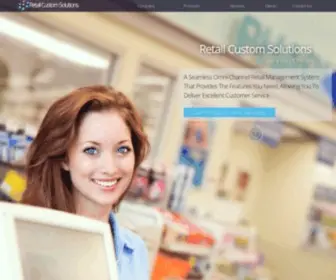 Retailcs.com(Retail Custom Solutions) Screenshot