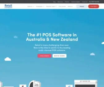 Retailexpress.com.au(Retail POS Systems) Screenshot