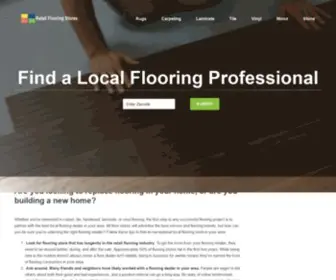 Retailflooringstores.com(Flooring store) Screenshot