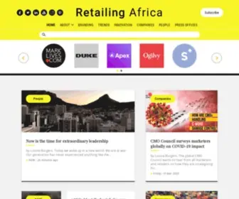 Retailingafrica.com(Exclusive news) Screenshot