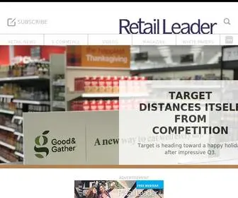 Retailleader.com(Retail Leader) Screenshot