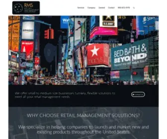 Retailmanagement.us(Retail Management Solutions) Screenshot