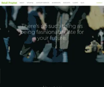 Retailprophet.com(Retail Prophet) Screenshot