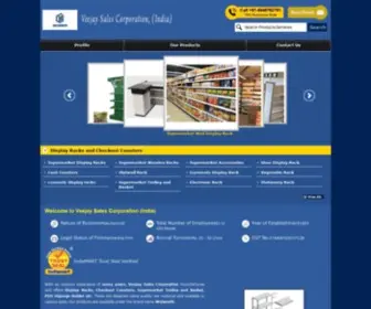 Retailracks.in(Super Market Racks) Screenshot