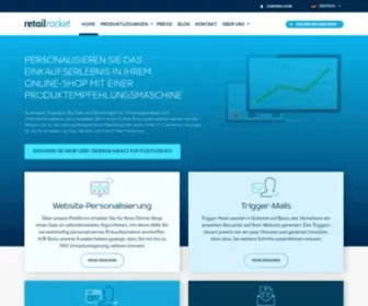 Retailrocket.de(Retail Rocket) Screenshot