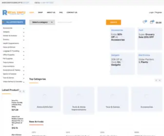 Retailsimpli.com(Retail Simpli) Screenshot