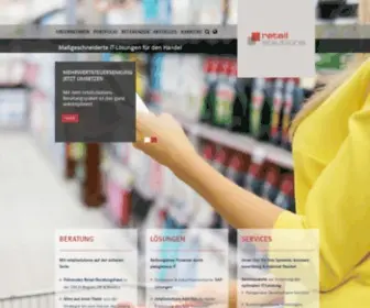 Retailsolutions.ch(Retailsolutions AG) Screenshot