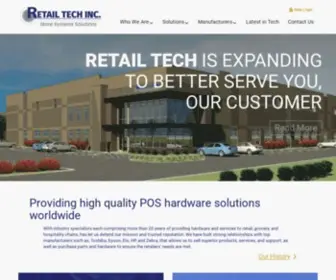 Retailtechinc.com(Retail Tech) Screenshot