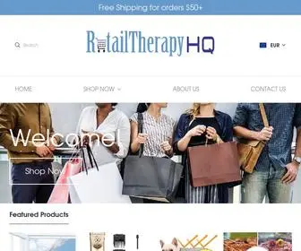 Retailtherapyhq.com(RetailTherapyHQ) Screenshot