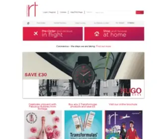 Retailtherapyshopping.com(Duty Free Shopping Online) Screenshot