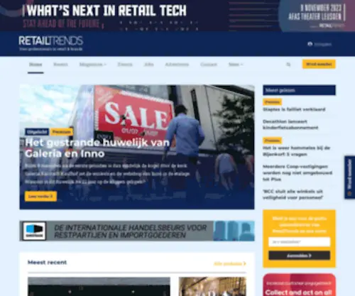 Retailwatching.nl(Dagelijkse inspiratie voor professionals in retail) Screenshot