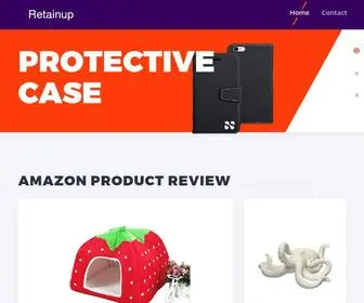 Retainup.ca(Finding Trending Fashion and Tech Products) Screenshot